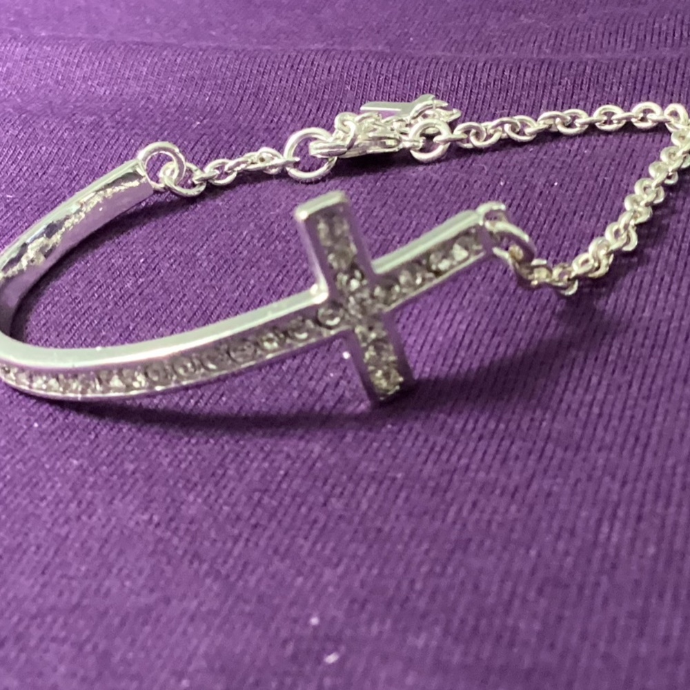 Vintage Cross Bracelet